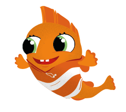 Character Illustration: Orestis the Clown Fish