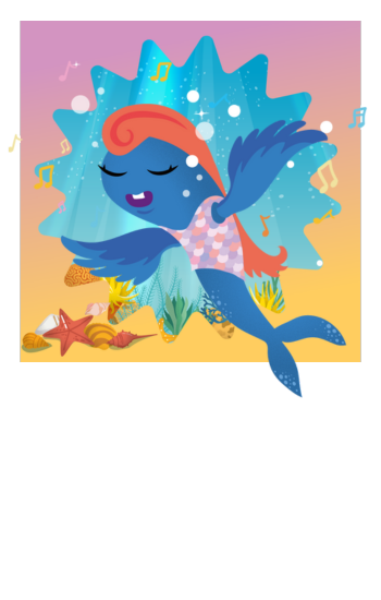 Character Illustration: Athena Flying Fish
