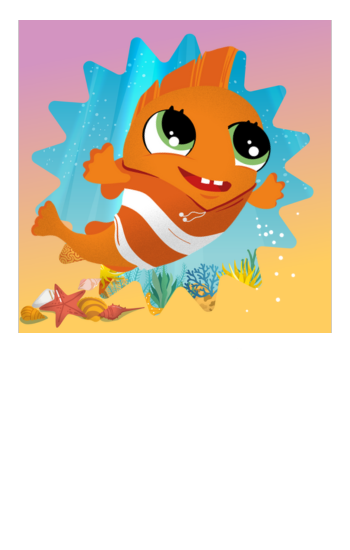 Character Illustration: Orestis the Clownfish