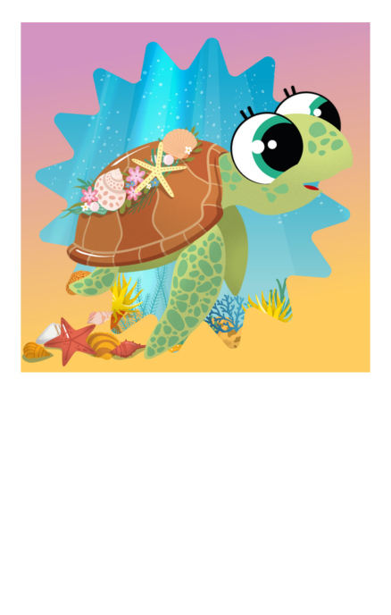 Character Illustration:  Teresa the Turtle