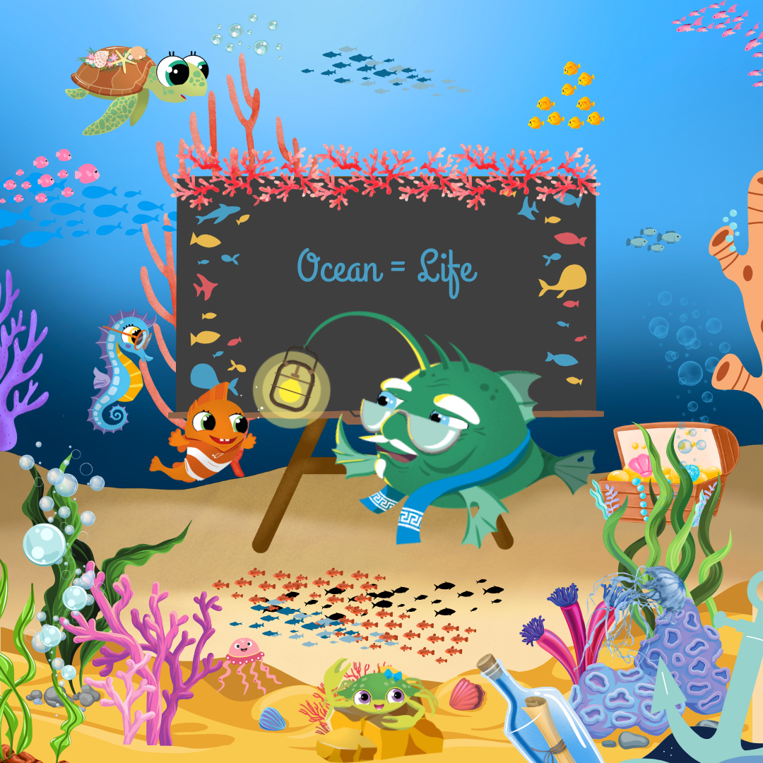 Illustration: Underwater School