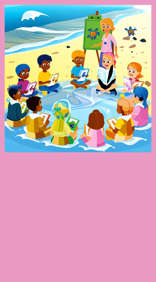 AI-generated: Children learning