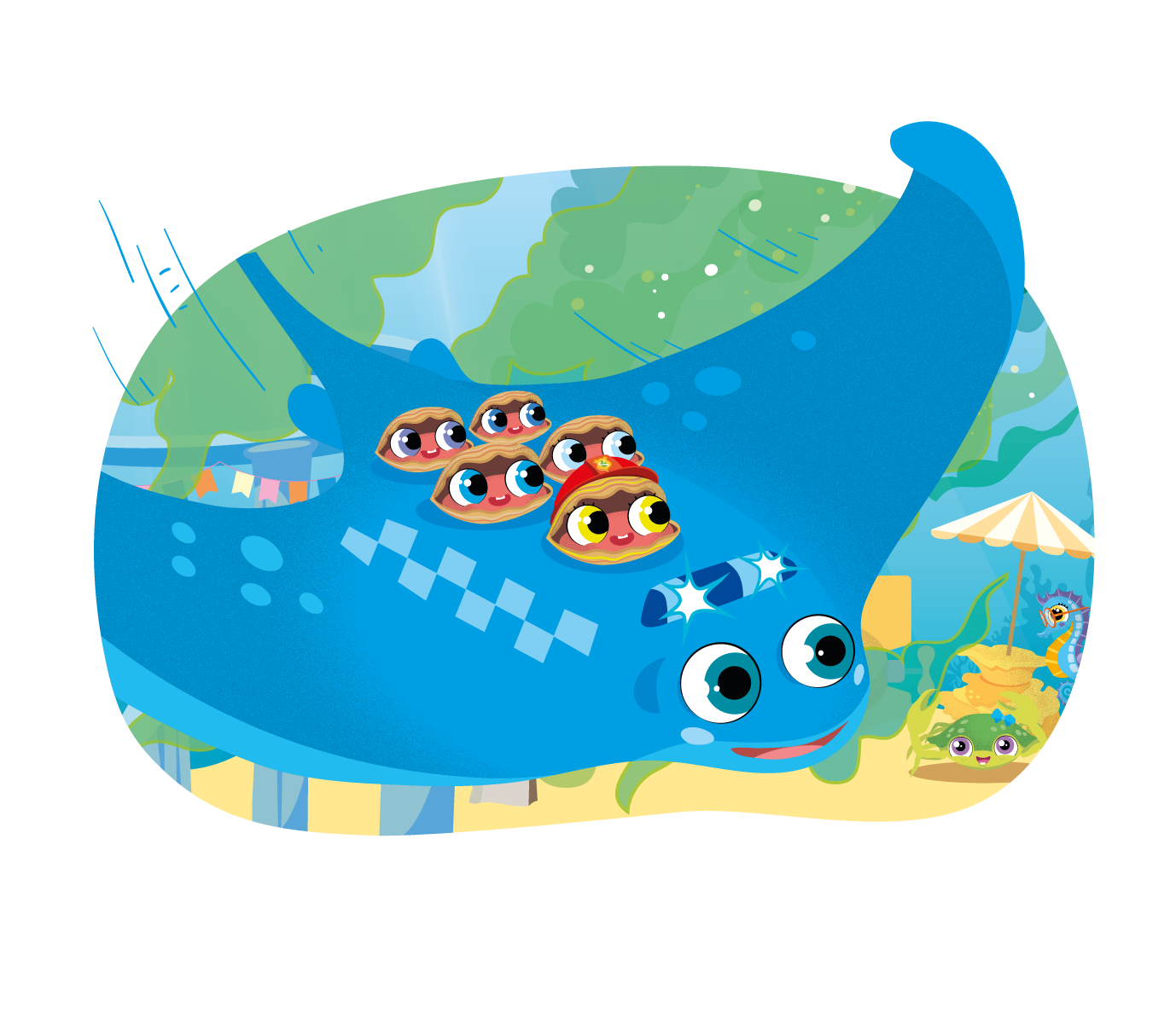 Character Illustration:  Soter and the Oyster