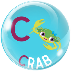 Illustration: Bubble with C