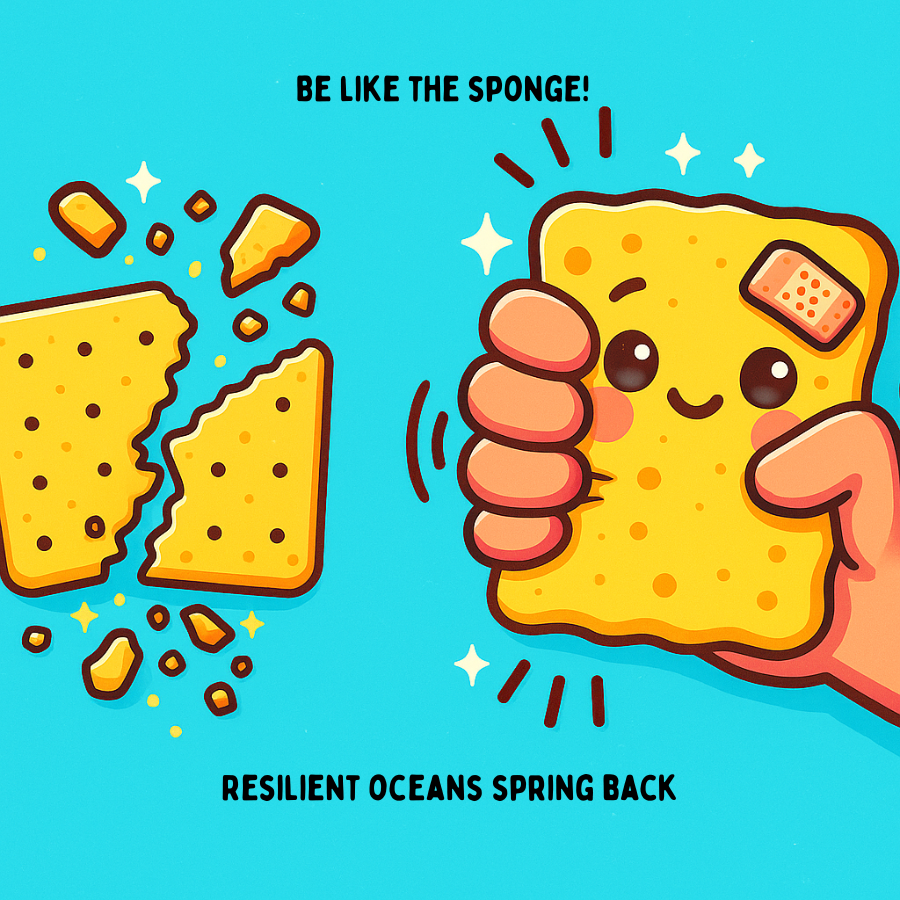 AI-Generated: Sponge vs cracker