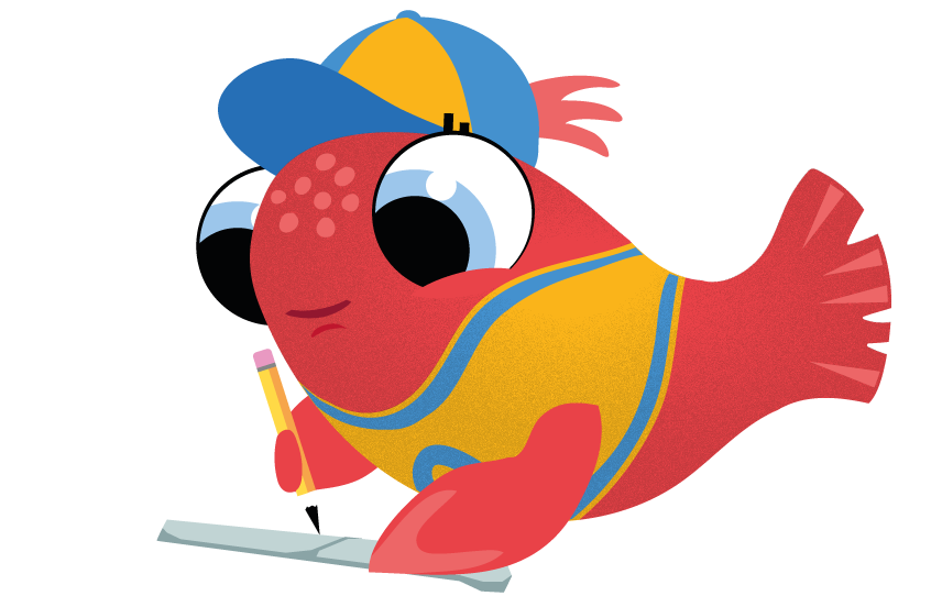 Character Illustration: Apollo writing