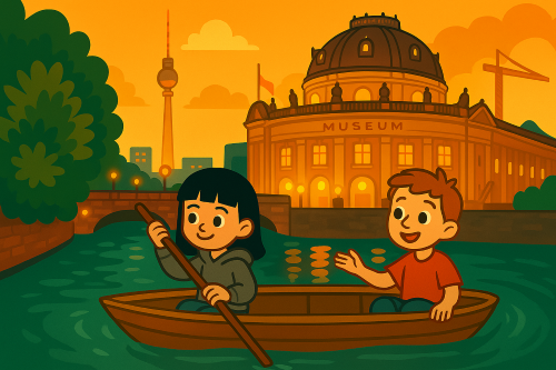 Illustration: a view of Bracciano Castle, the old town and the lake