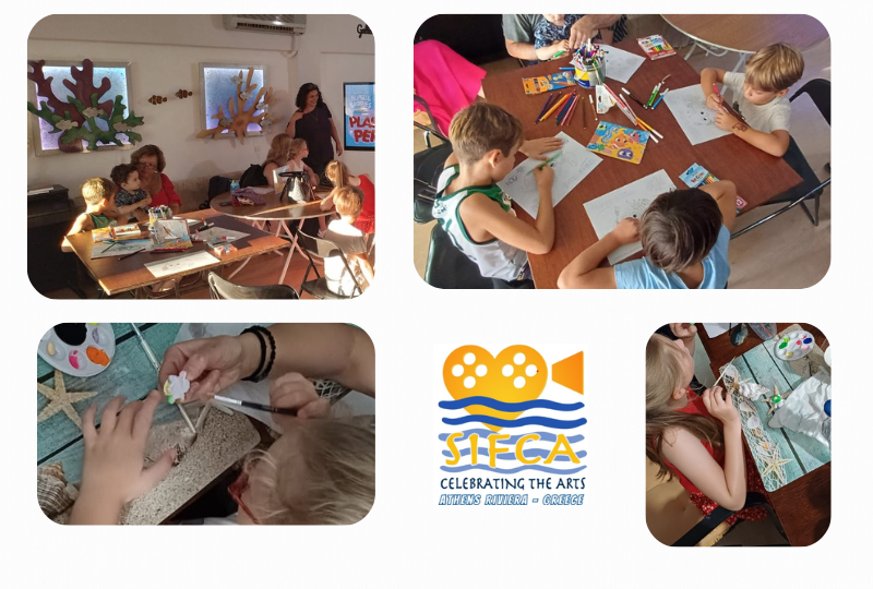 Photo: Children painting