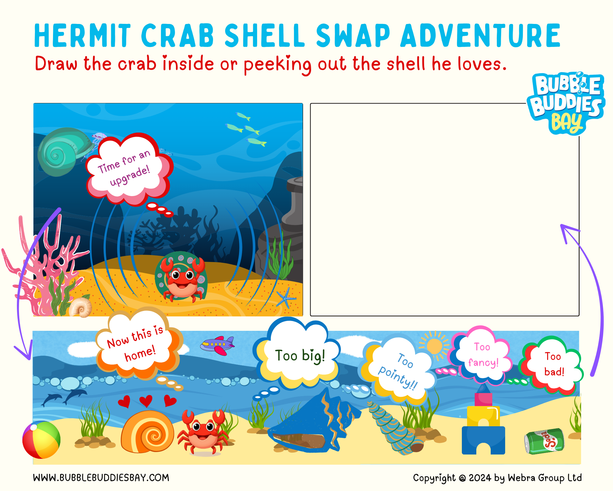 Illustration: Hermit Crab