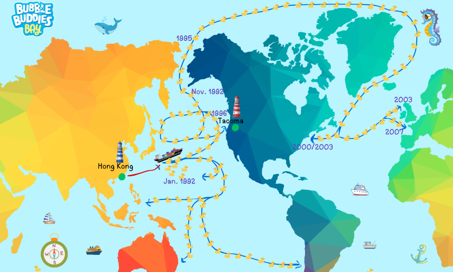 Infographic: Rubber Duck Map