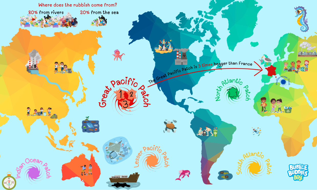 Infographic: the Rubbish Patch Pam