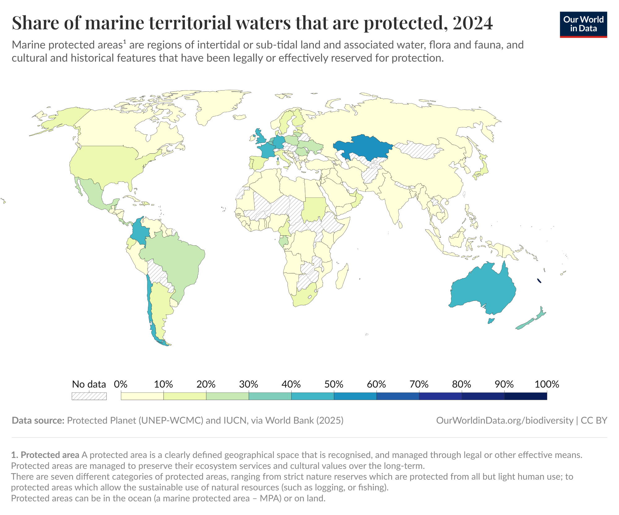 Illustration: Marine Reserve World Map