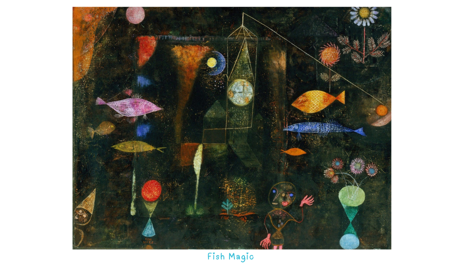 Photo: Fish Magic by Paul Klee