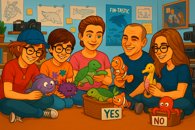 Selecting the characters