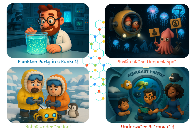 AI-Generated: Ocean Scientists' Coolest Discoveries