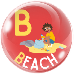 Illustration: Bubble with B