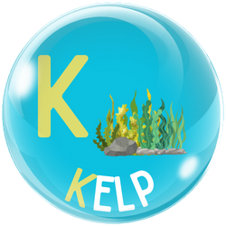 Illustration: Bubble with K