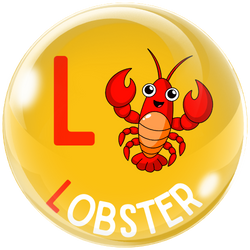 Illustration: Bubble with L